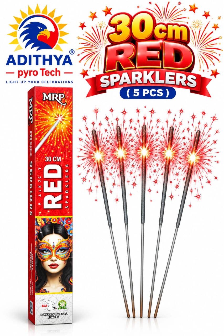30 cm Red