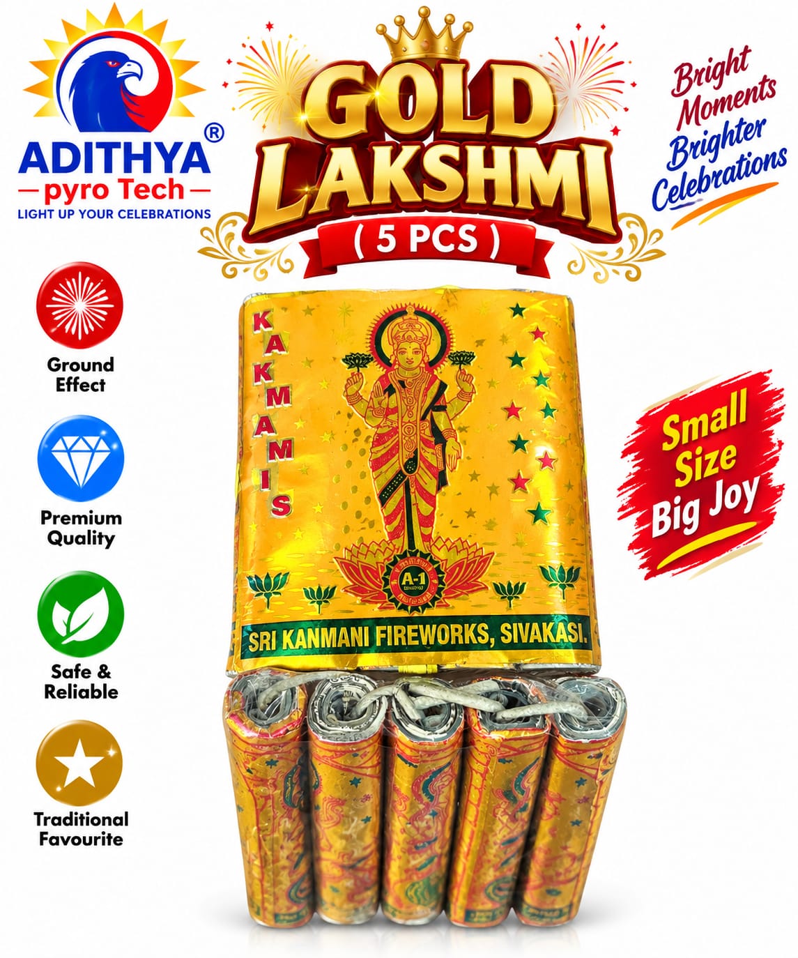 4 Gold Lakshmi
