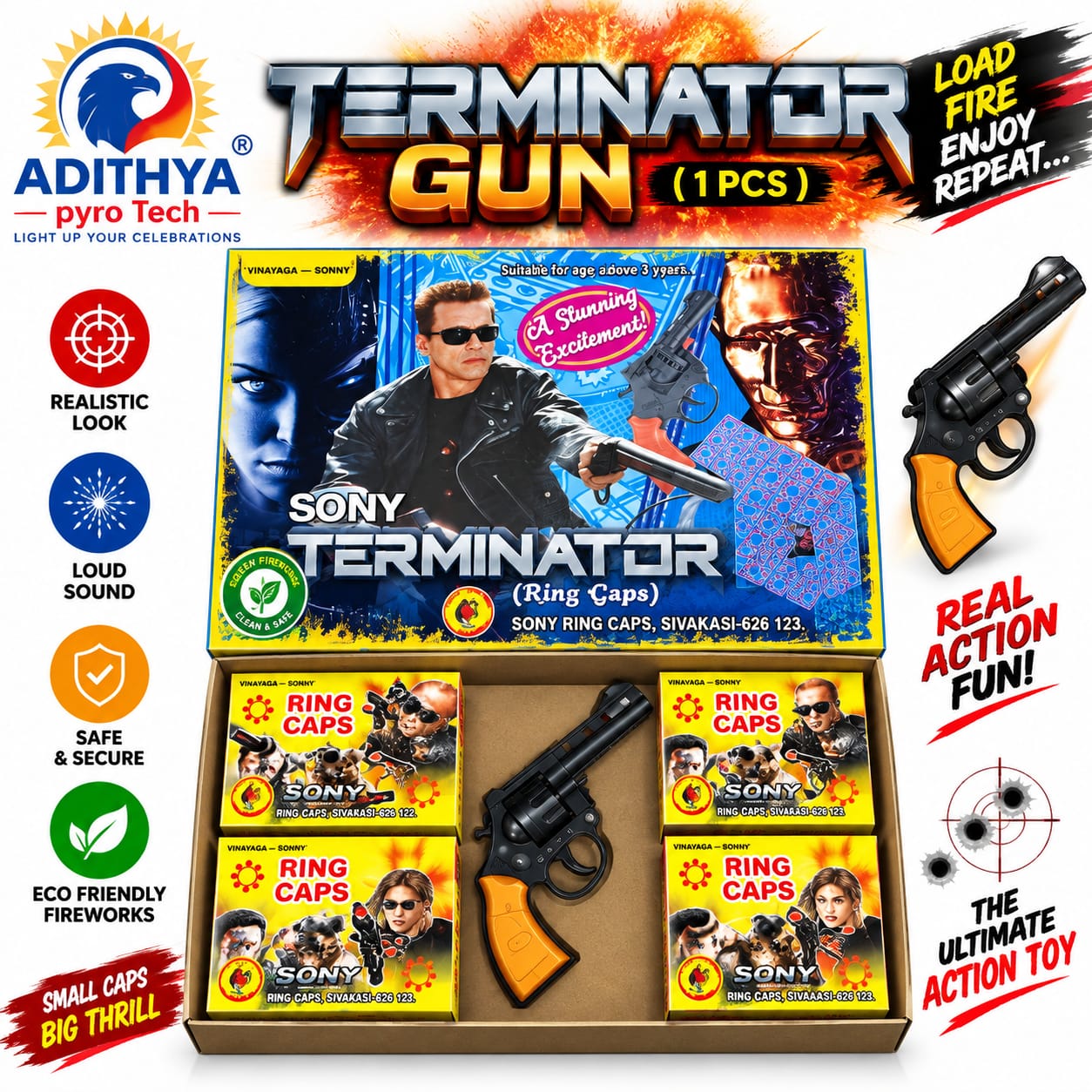 Ring Cap Terminator Gun  (Sonny)